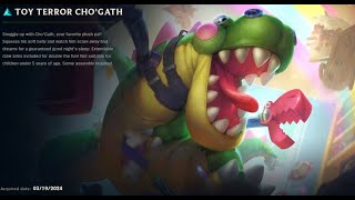 TOY TERROR CHOGATH SKIN SPOTLIGHT WHITE CHROMA05112024 [upl. by Therine]