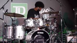 QuestLove Drum Solo Live at Toronto Jazz Festival [upl. by Schaffer543]