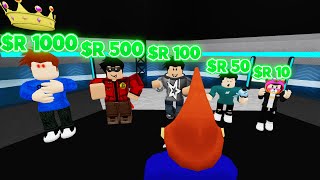 BATTLE FOR BUX competition in Roblox Boxing League 1000 Robux prize [upl. by Kreg]