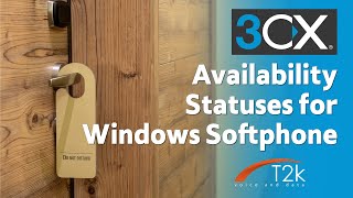 3CX Availability Statuses with the Windows Softphone [upl. by Kasevich]