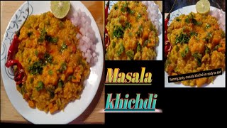 How to make masala khichditasty khichdi kaise banayevegetable khichdi recipe [upl. by Salzhauer]