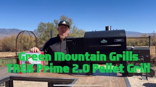 Green Mountain Grills TREK Prime 20 Pellet Grill [upl. by Felicity459]