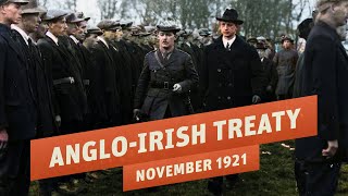 Treaty That Caused Irish Civil War  The AngloIrish Treaty 1921 Documentary [upl. by Atinna93]