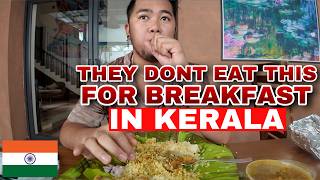 I SHOCKED THE INDIANS WITH MY BREAKFAST KERALA [upl. by Haidebez162]