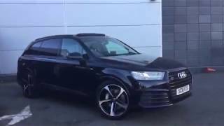 Audi Q7 Black Edition  Glasgow Audi [upl. by Penman]