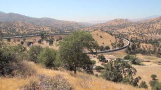 Circus Train Through Tehachapi Loop [upl. by Fuchs75]