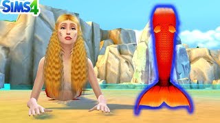 Splash Mermaid Tail  The Sims 4 Mermaid CC [upl. by Aehsa807]