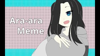 Ara Ara meme Original Characters Flipaclip [upl. by Dust394]