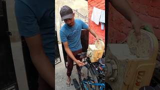 cycle Mein Lagaye motor 😱🔥ytshorts minivlog shorts [upl. by Kayne]