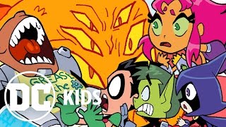 Teen Titans Go Storybook  Food Fright  READALONG [upl. by Eanahc]