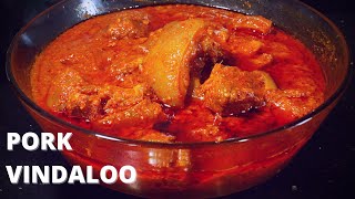 East Indian Pork Vindaloo  How To Make Pork Vindaloo East Indian Style  Vindaloo Recipe [upl. by Einnol]