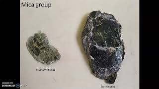 18CVL47 Identification of Feldspar and Mica group [upl. by Suivart]