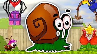 Snail Bob Complete Walkthrough Levels 1  20 [upl. by Xyno867]