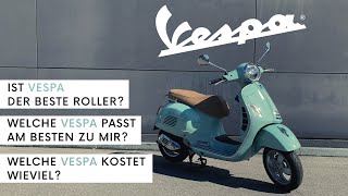 Vespa – Traditionsmarke für Roller  Was kostet eine Vespa Der beste Roller [upl. by Terrence]