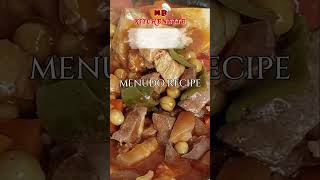 how to cook the easy and quick pork menudo recipe for dinner  shorts  subscribe  viral [upl. by Aterg]