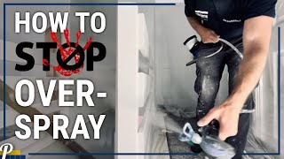 How I Use The Ultra QuickShot and Stop Airless Sprayer Overspray [upl. by Rodney879]