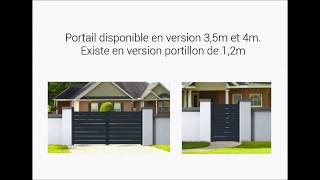 OOGarden  Montage du portail ajustable double battant en aluminium EASYSIZE [upl. by Ettelracs]