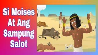 Si Moises at Ang Sampung Salot  Bible Story For Kids Tagalog Version [upl. by Alenas698]