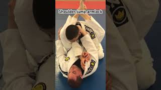 4th degree blackbelt Chris Savarese shows a shoulder jump armlock from closed guard shorts armbar [upl. by Peppy578]