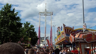 Pfingstkirmes in Gelderngrößte Straßenkirmes am NiederrheinVlog [upl. by Larissa]