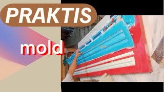 cara praktis membuat cetakan molding [upl. by Nichani178]