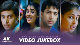 Santosh Subramaniam  Jayam RaviGeniliyaDevi Sri Prasad 4K Video Jukebox Remastered [upl. by Ad]