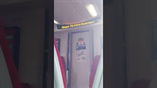 Gatwick Express Class 387 Announcement [upl. by Imoin943]