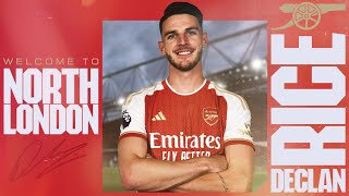 Welcome to The Arsenal Declan Rice [upl. by Ellenwahs]