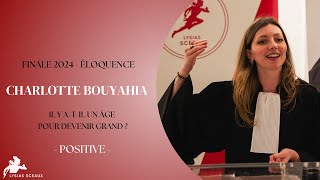 Charlotte BOUYAHIA  Finale Lysias Sceaux 2024  Éloquence [upl. by Nyleahs]