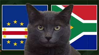 Cape Verde vs South Africa  AFCON Quarter Final  Cass the Cat Predicts [upl. by Rosemonde]