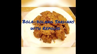 PAANO MAGLUTO NG TORTANG SARDINAS SA REPOLYO [upl. by Hayalat]