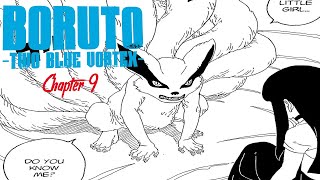 Kawaki IS WASHED Himawari Meets Kurama  Boruto Two Blue Vortex Chapter 9 [upl. by Etac]