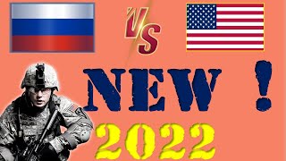 НОВОЕ  Россия VS США 🇷🇺 Армия 2022 🇺🇸 Сравнение военной мощи [upl. by Riker]