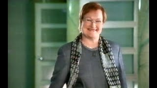 Tarja Halonen presidentiksi  vaalimainos 2000 [upl. by Houlberg]