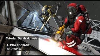 Space Engineers  quotSurvival Modequot Tutorial [upl. by Htirehc]