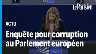 Quand la viceprésidente du Parlement européen arrêtée pour corruption encensait le Qatar [upl. by Nrubyar]