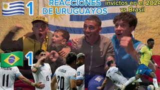 Brasil 11 Uruguay  Reacciones de URUGUAYOS  Eliminatorias Sudamericanas [upl. by Collen223]