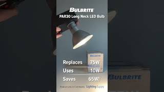 Bulbrite PAR30 Long Neck LED BULBRITE772775 youtubeshorts ledlights bulbriteinc [upl. by O'Reilly]