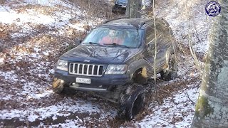 Jeep Grand Cherokee WJ Long arm 4quot and ARB [upl. by Tsan]