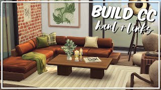 The Sims 4  STOP MOTION CC HAUL 2 🌼  Maxis Match Build CC  links [upl. by Hugon]