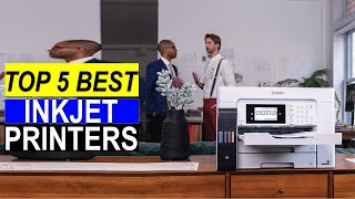 TOP 5 Inkjet Printer in 2024  Best Inkjet Printer You Con Buy Reviews [upl. by Arretnahs937]