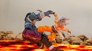 Dragon Ball Super Chapter 64 Goku VS Moro Stop Motion Animation [upl. by Demitria]