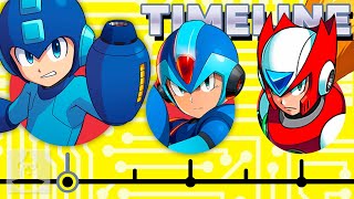 The Complete Mega Man Timeline  The Leaderboard [upl. by Uhayile]