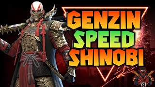 LORD GENZIN  👹 SPEED SHINOBI 👹 Guide amp Spotlight  Raid Shadow Legends [upl. by Aneram106]