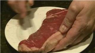 Hamburgers amp Steak  How to Cook New York Strip Steak in an Oven [upl. by Alikee]