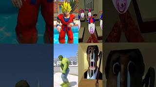 Hulk Color VS Super Saiyan Songoku Which Random Team Will Win  COFFIN DANCE SONG COVER shorts [upl. by Ahseryt214]