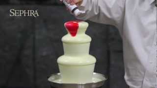 Sephra  How to Add Color to Your Chocolate Fountain [upl. by Marcin]