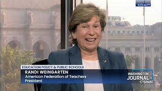 VIRAL Randi Weingarten Gets MASSACRED By CSPAN Caller [upl. by Aikemal]