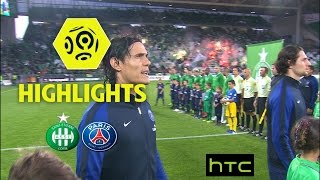 AS SaintEtienne  Paris SaintGermain 05  Highlights  ASSE  PARIS  201617 [upl. by Crandall]