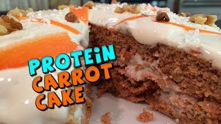 Easy Protein Carrot Cake with Healthy Frosting [upl. by Calv273]